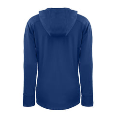 Buffalo Bills Cutter & Buck Women's Throwback Daybreak Eco Recycled Half-Zip Hoodie - Royal - NFL