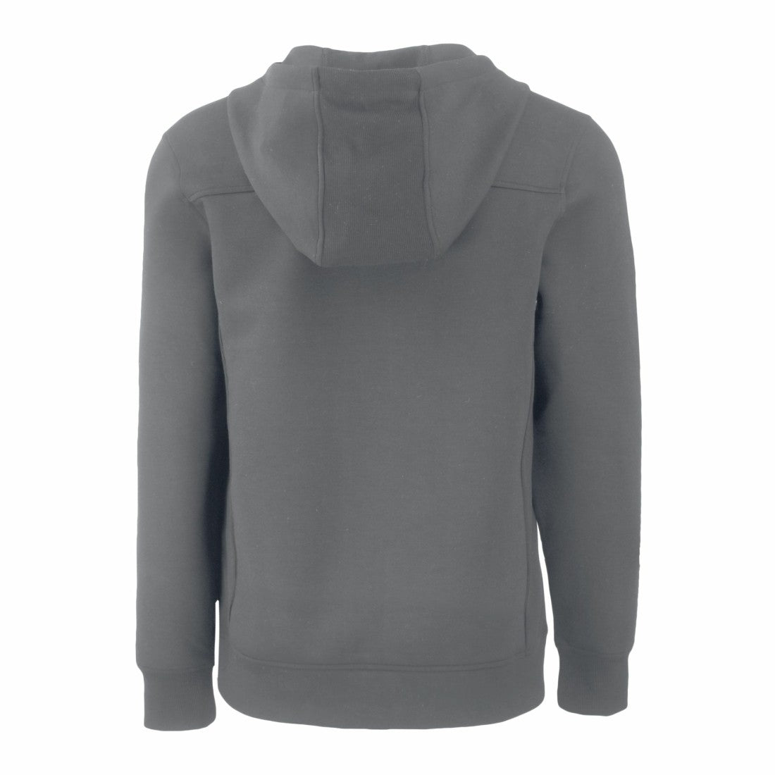 Denver Broncos Cutter & Buck Throwback Roam Eco Half-Zip Recycled Pullover Hoodie - Gray - NFL