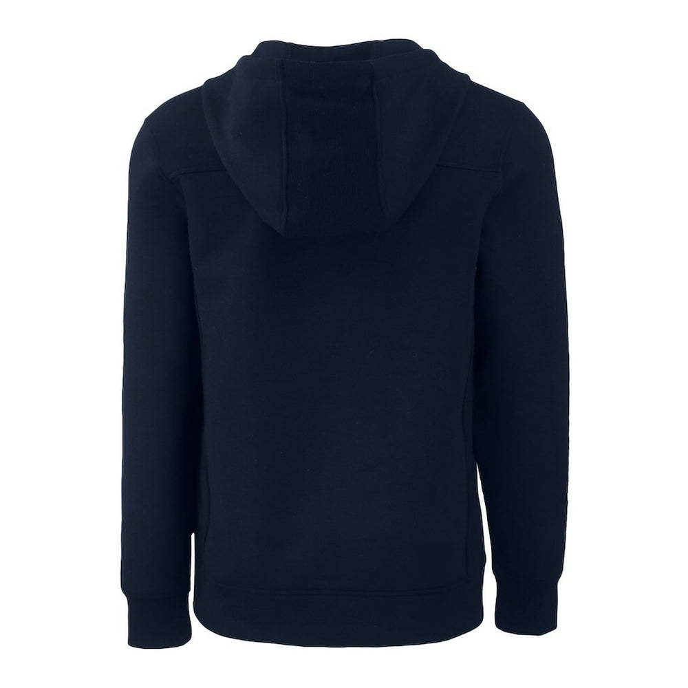 Los Angeles Chargers Cutter & Buck Throwback Roam Eco Half-Zip Recycled Pullover Hoodie - Navy - NFL