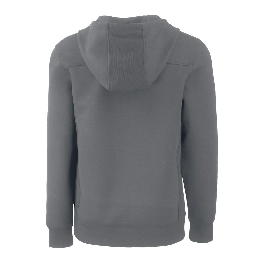 New England Patriots Cutter & Buck Throwback Roam Eco Half-Zip Recycled Pullover Hoodie - Gray - NFL