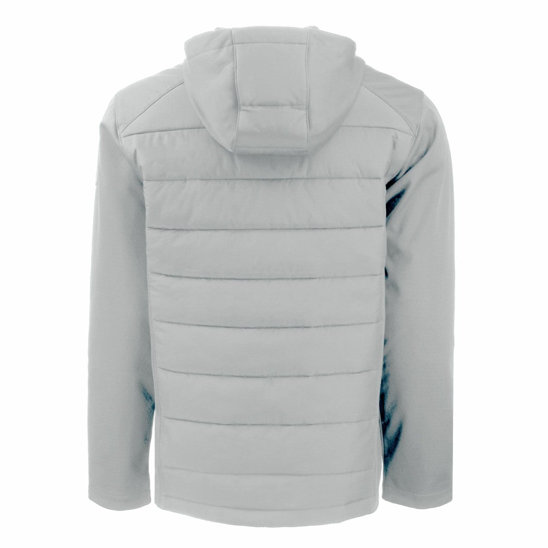 Detroit Lions Cutter & Buck Throwback Evoke Hybrid Eco Softshell Recycled Full-Zip Hoodie Jacket - Gray - NFL