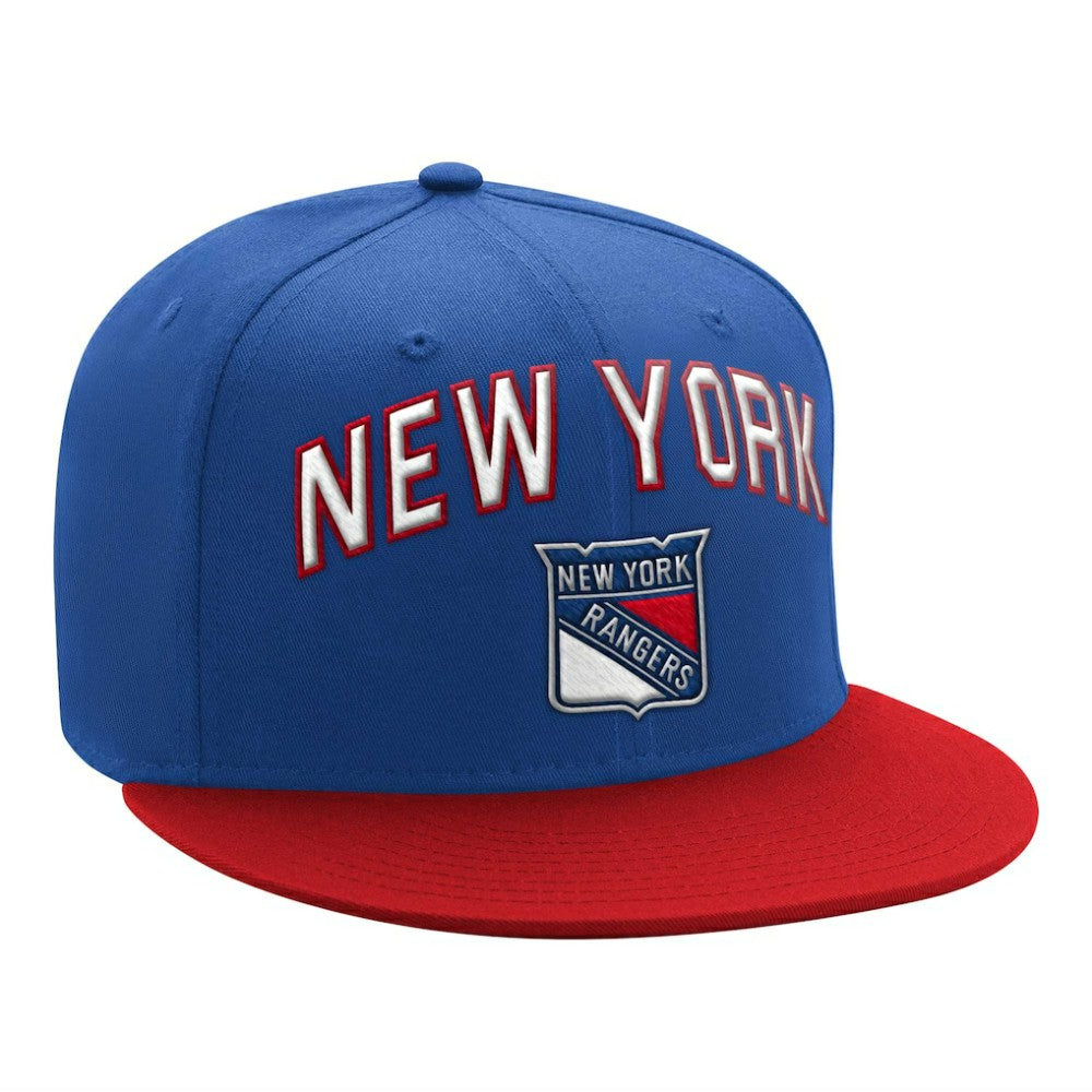 New York Rangers Starter Arch Logo Two-Tone Snapback Hat - Blue/Red | NHL sale