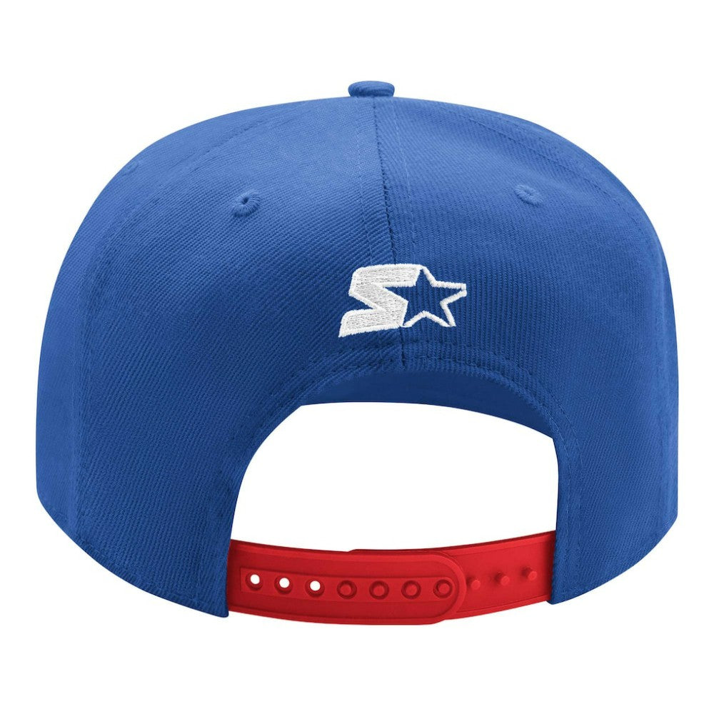 New York Rangers Starter Arch Logo Two-Tone Snapback Hat - Blue/Red | NHL sale