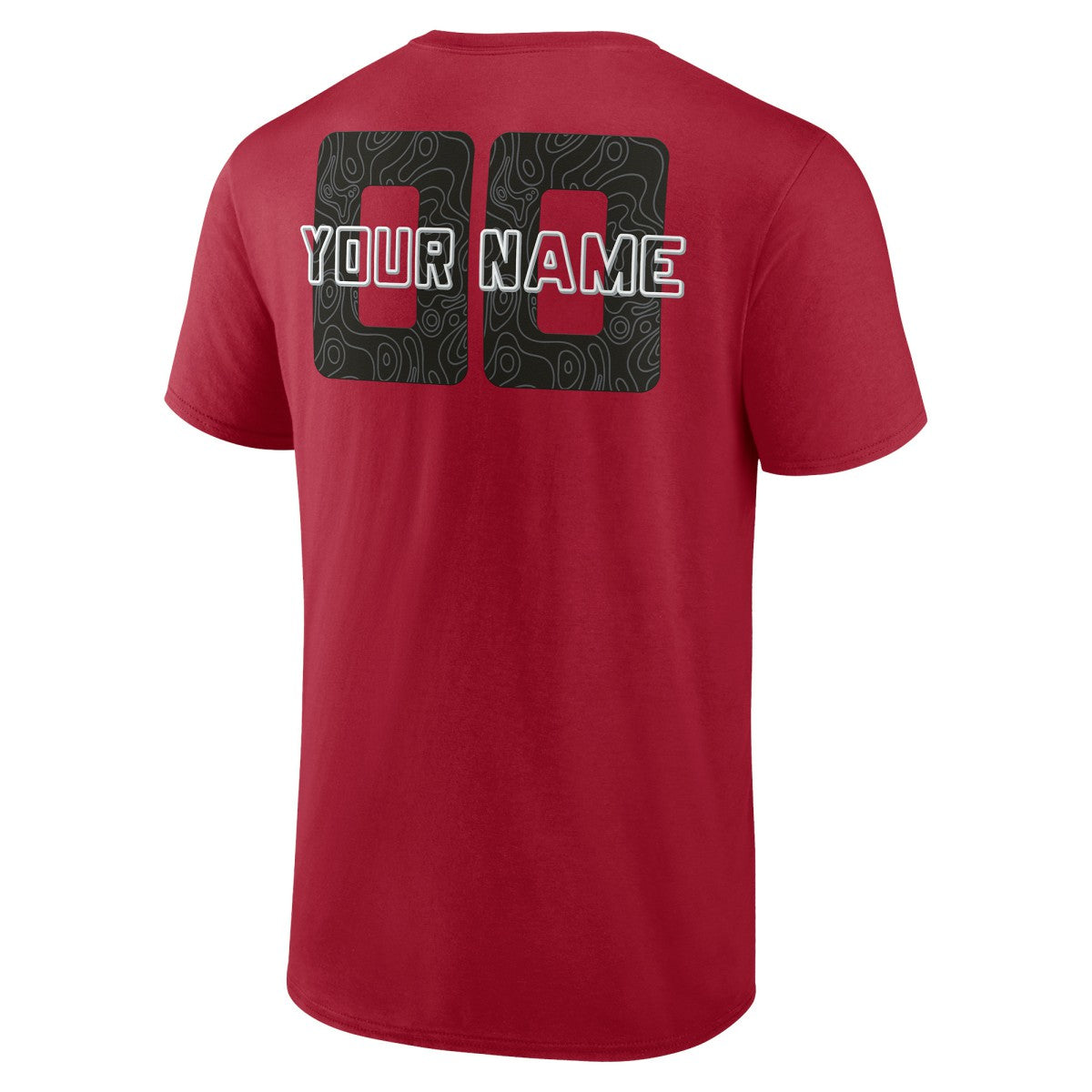 Miami Heat Stellar Personalized Name & Number T-Shirt Red