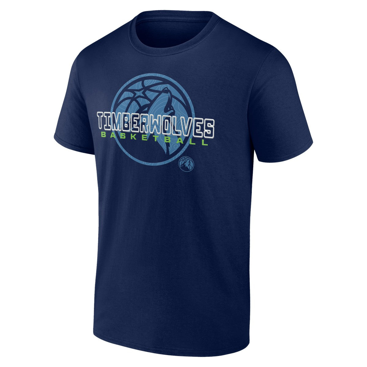 Minnesota Timberwolves Stellar Personalized Name & Number T-Shirt Navy