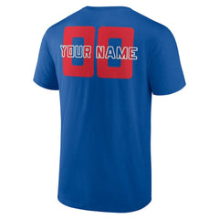 Philadelphia 76ers Stellar Personalized Name & Number T-Shirt Royal
