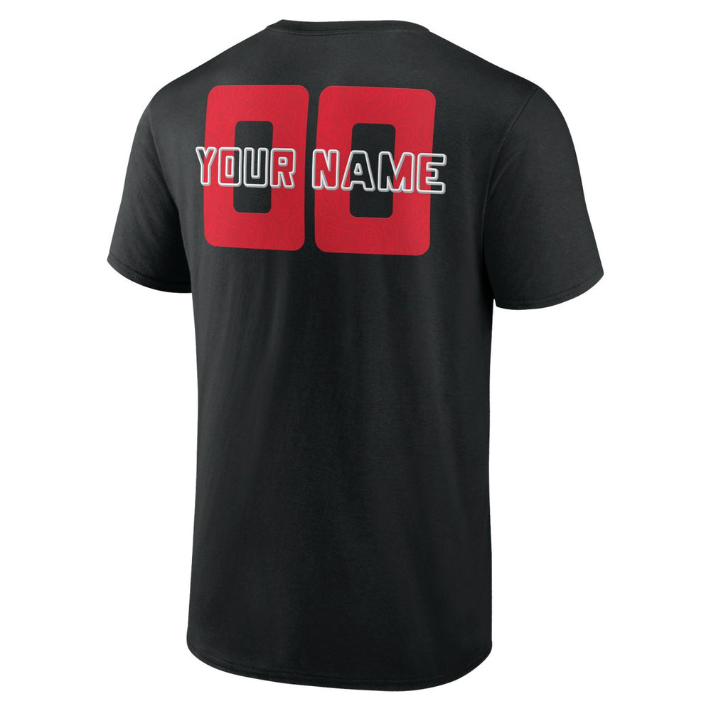 Portland Trail Blazers Stellar Personalized Name & Number T-Shirt Black