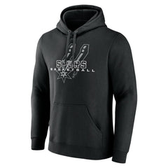 San Antonio Spurs Stellar Personalized Name & Number Pullover Hoodie Black