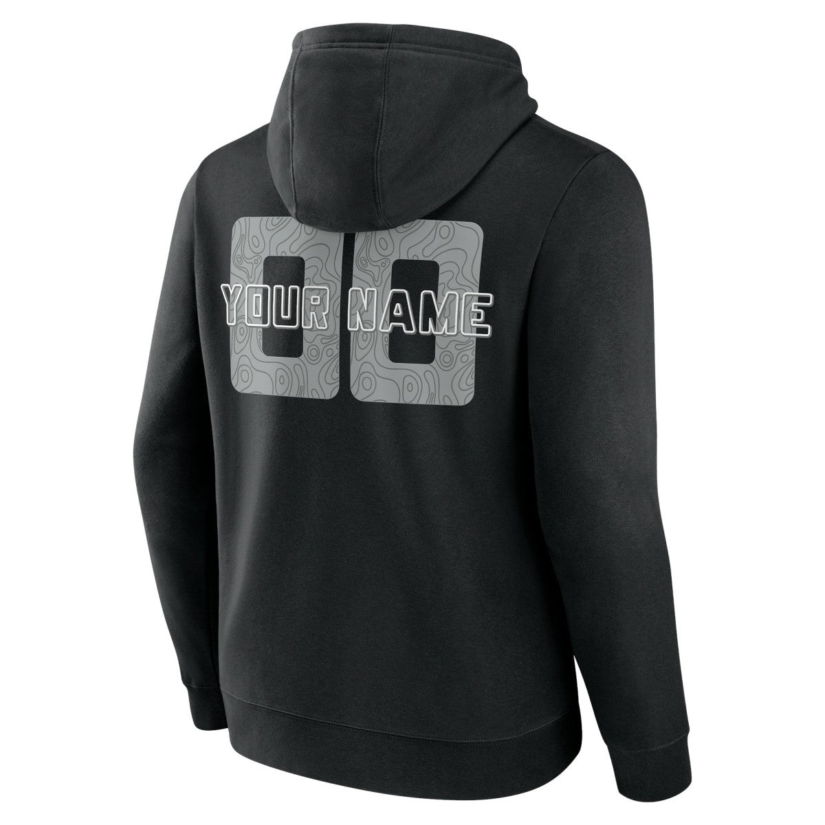 San Antonio Spurs Stellar Personalized Name & Number Pullover Hoodie Black