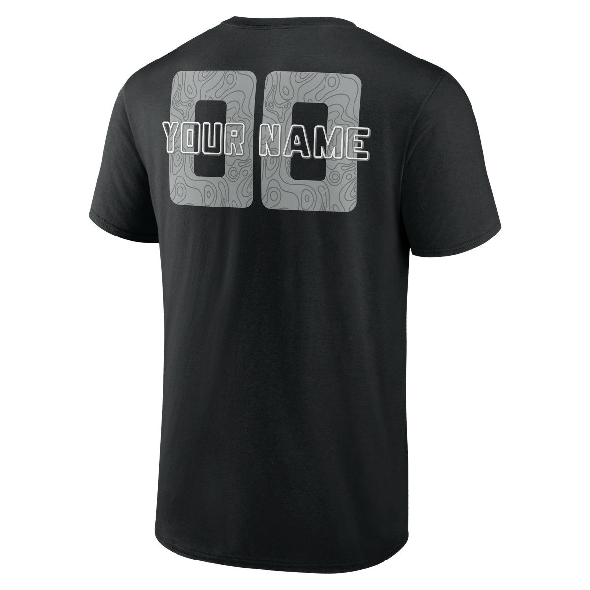 San Antonio Spurs Stellar Personalized Name & Number T-Shirt Black
