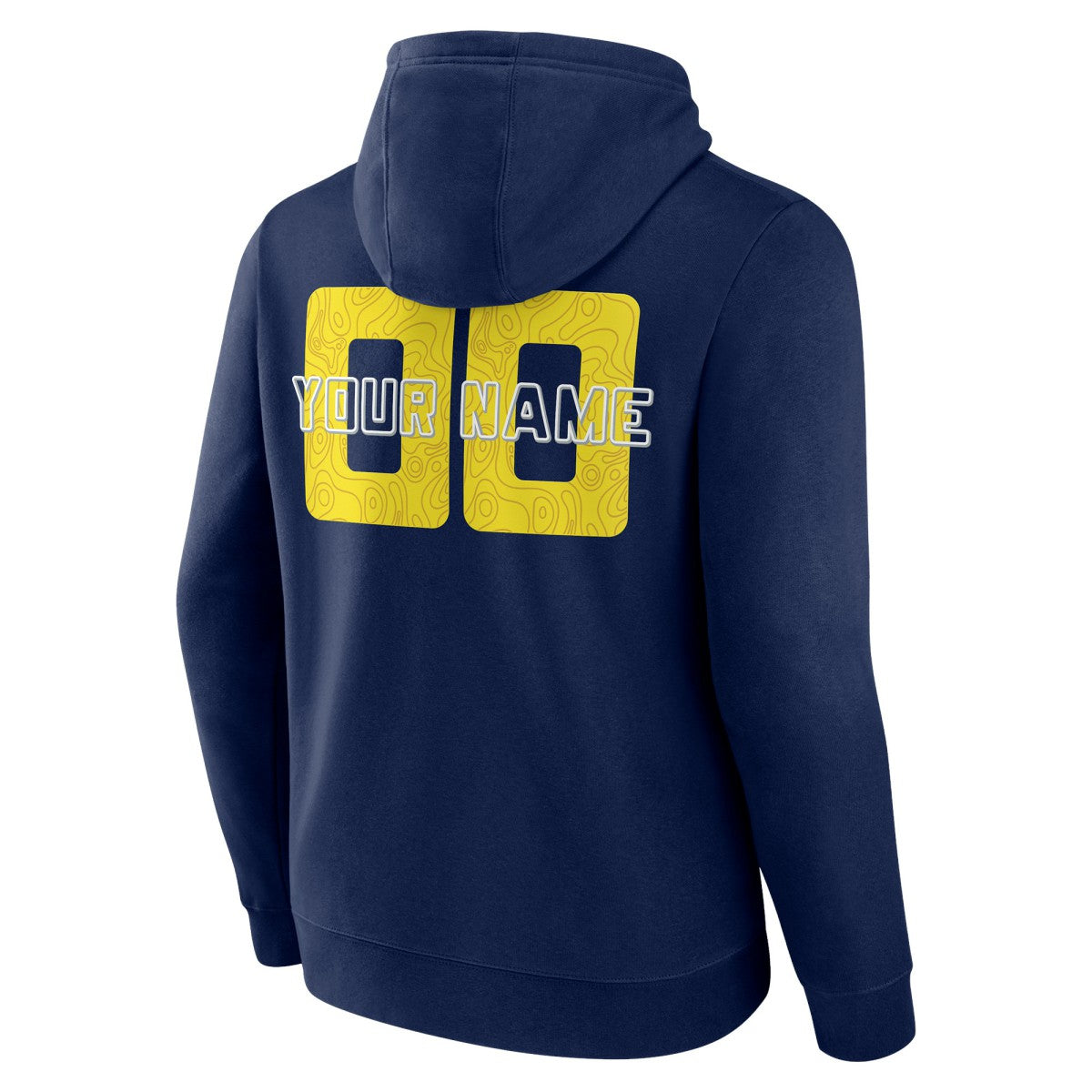 Utah Jazz Stellar Personalized Name & Number Pullover Hoodie Navy