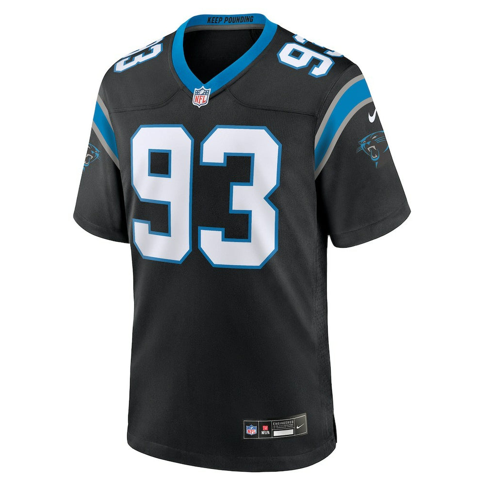 LaBryan Ray Carolina Panthers Team Game Jersey - Black - Nike
