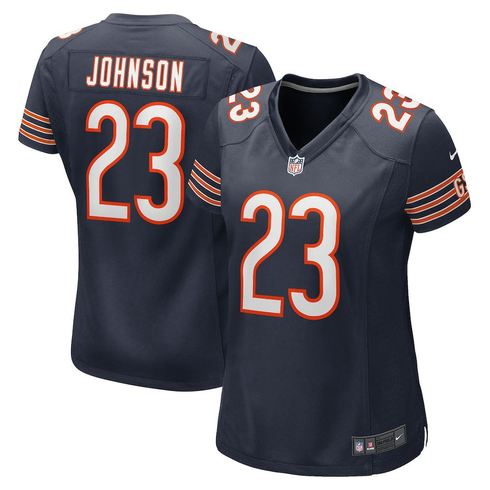 Roschon Johnson Chicago Bears Women's Team Game Jersey - Navy - Nike