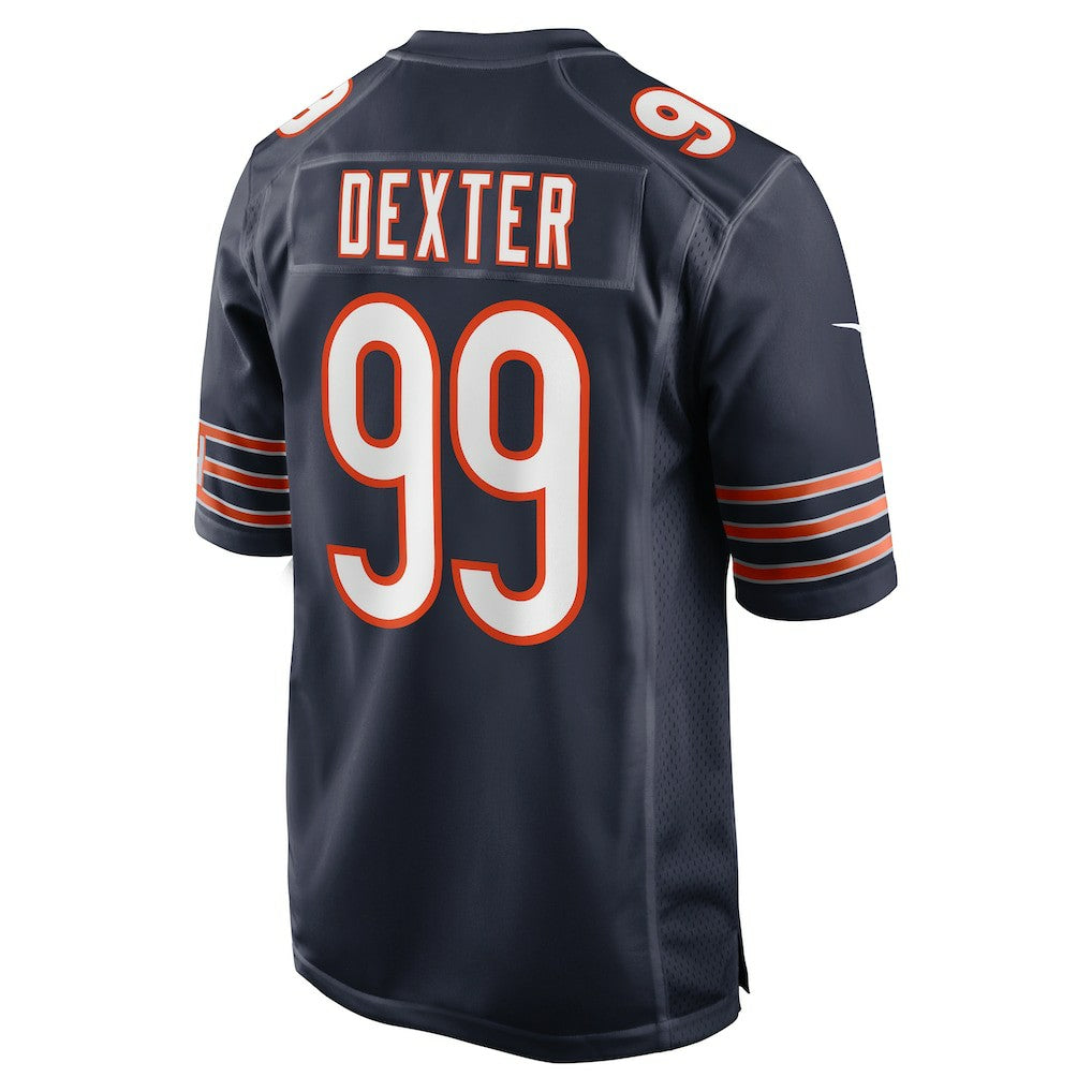 Gervon Dexter Sr Chicago Bears Team Game Jersey - Navy - Nike