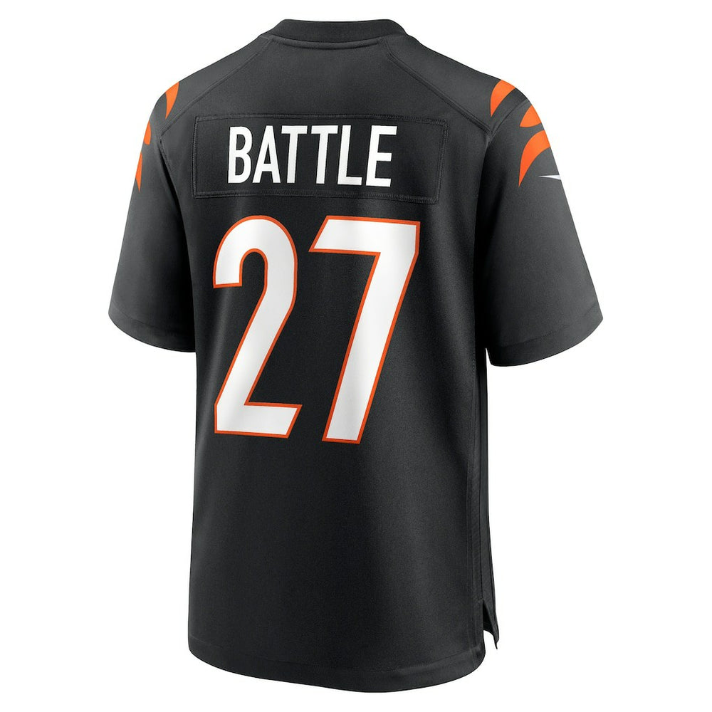 Jordan Battle Cincinnati Bengals Team Game Jersey - Black - Nike