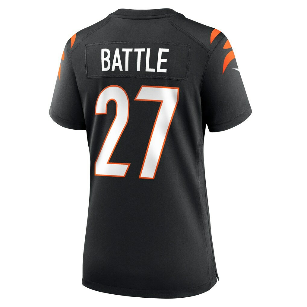 Jordan Battle Cincinnati Bengals Women's Team Game Jersey - Black - Nike