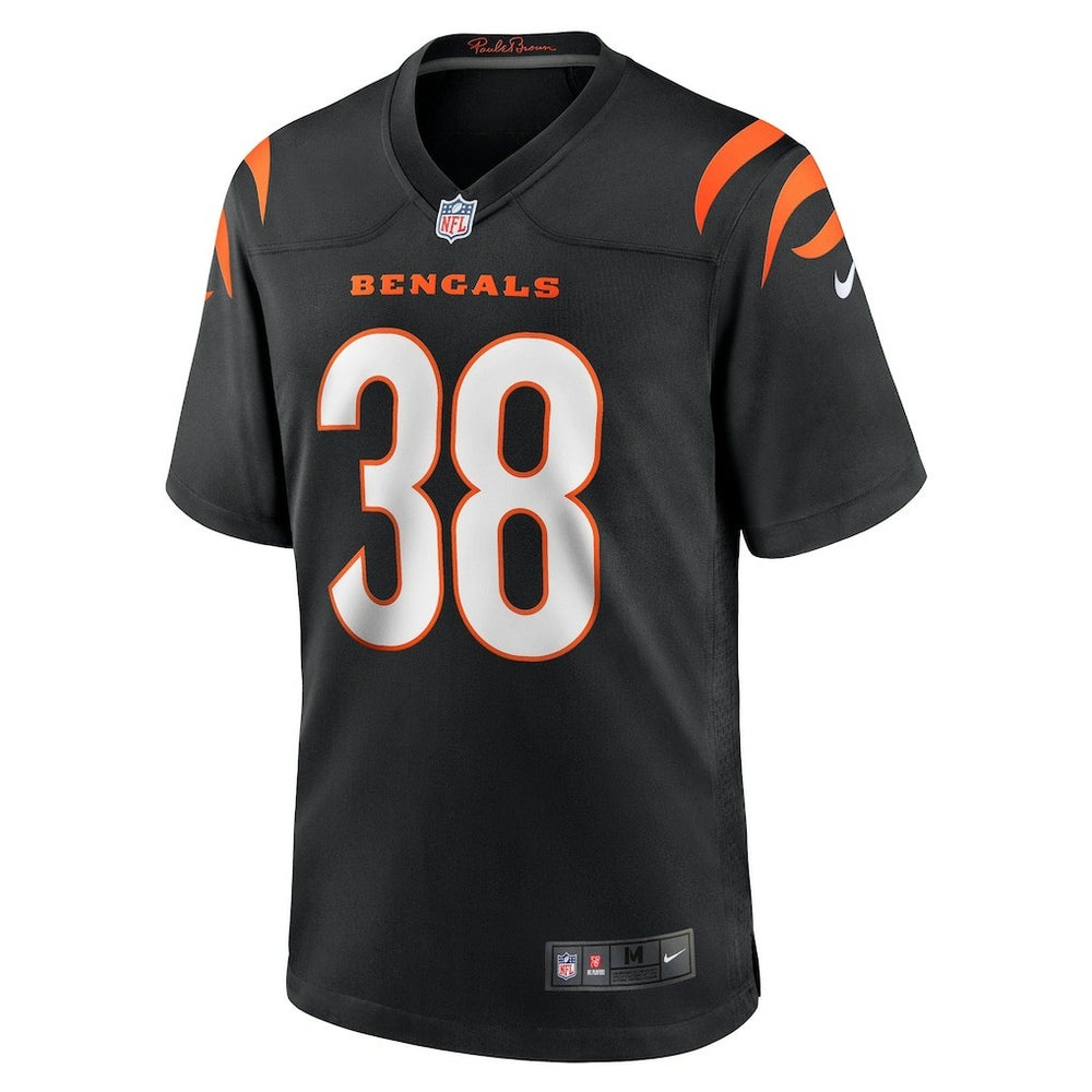 DJ Ivey Cincinnati Bengals Team Game Jersey - Black - Nike