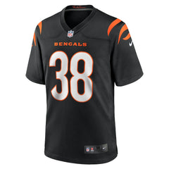 DJ Ivey Cincinnati Bengals Team Game Jersey - Black - Nike