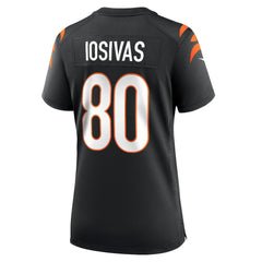Andrei Iosivas Cincinnati Bengals Women's Team Game Jersey - Black - Nike