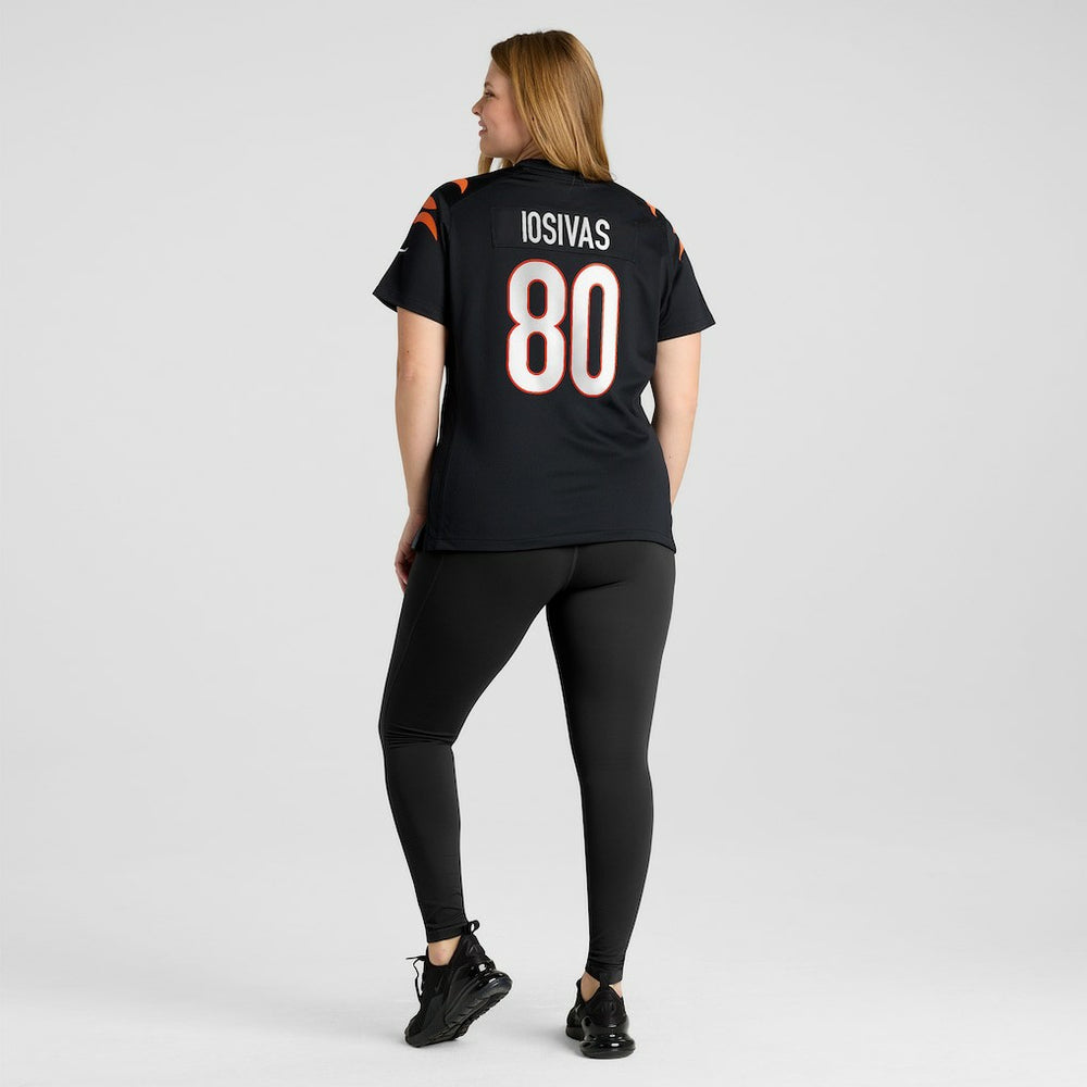 Andrei Iosivas Cincinnati Bengals Women's Team Game Jersey - Black - Nike