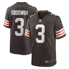 Marquise Goodwin Cleveland Browns Team Game Jersey - Brown - Nike