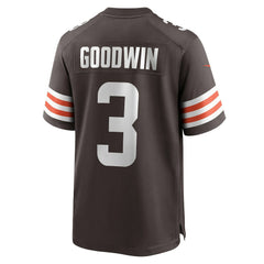 Marquise Goodwin Cleveland Browns Team Game Jersey - Brown - Nike