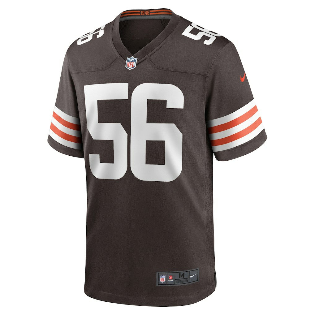 Luke Wypler Cleveland Browns Team Game Jersey - Brown - Nike