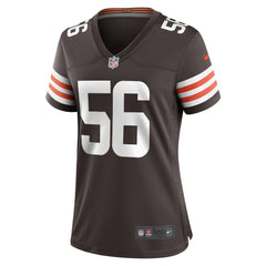Luke Wypler Cleveland Browns Women's Team Game Jersey - Brown - Nike
