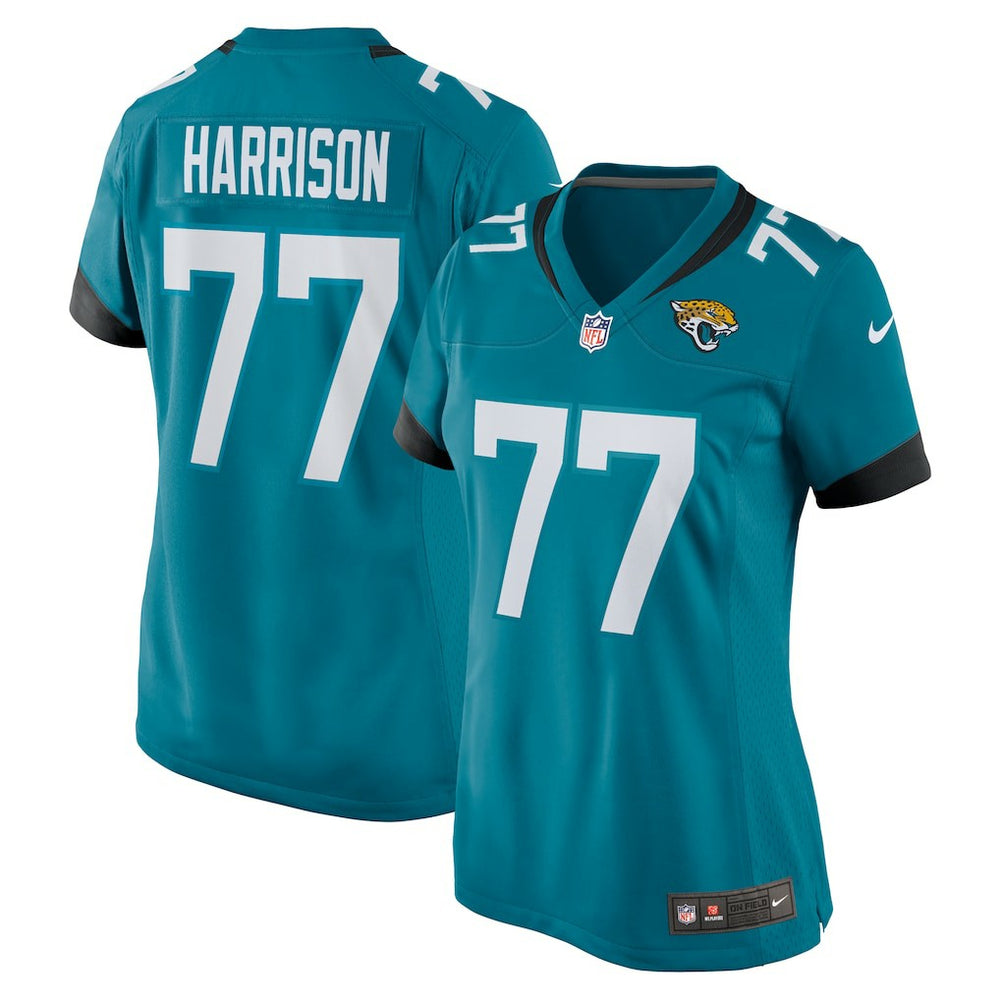 Anton Harrison Jacksonville Jaguars Women's Team Game Jersey - Teal - Nike
