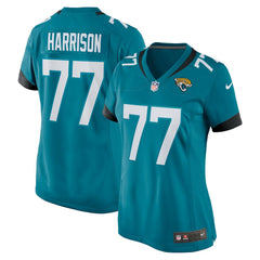 Anton Harrison Jacksonville Jaguars Women's Team Game Jersey - Teal - Nike
