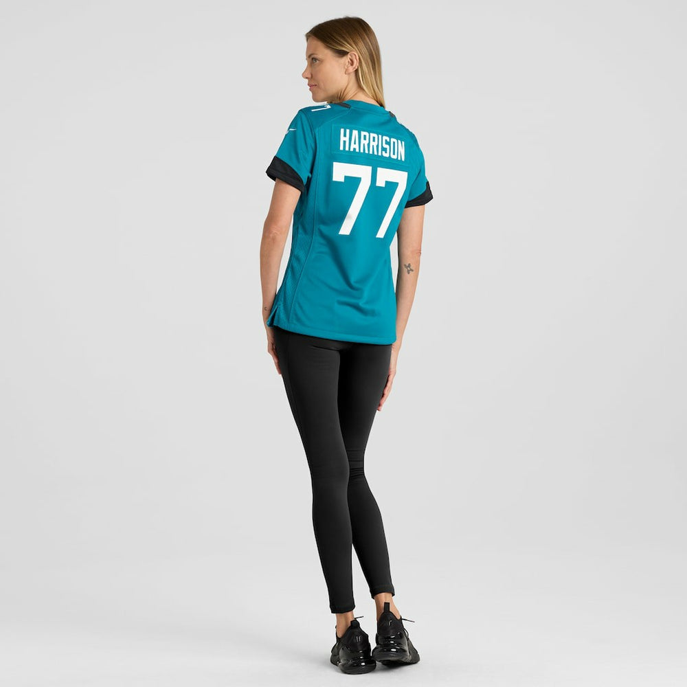 Anton Harrison Jacksonville Jaguars Women's Team Game Jersey - Teal - Nike