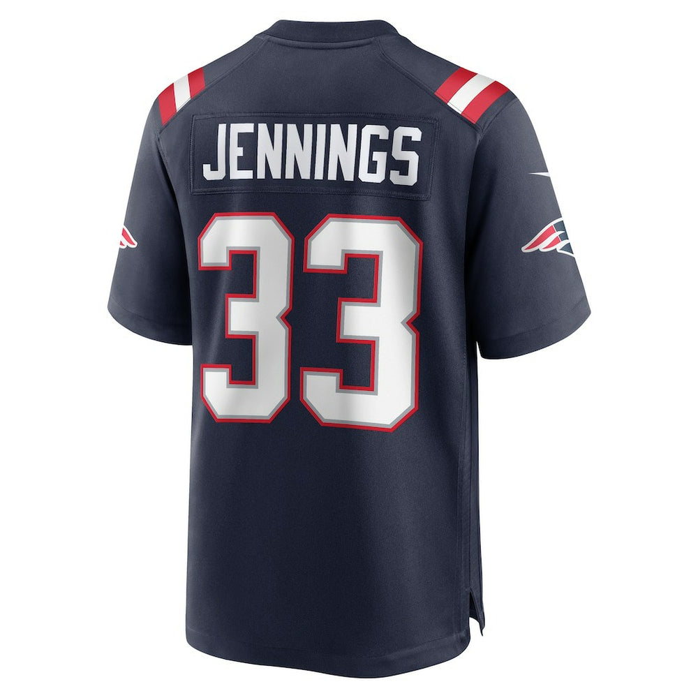 Anfernee Jennings New England Patriots Team Game Jersey - Navy - Nike