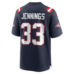 Anfernee Jennings New England Patriots Team Game Jersey - Navy - Nike