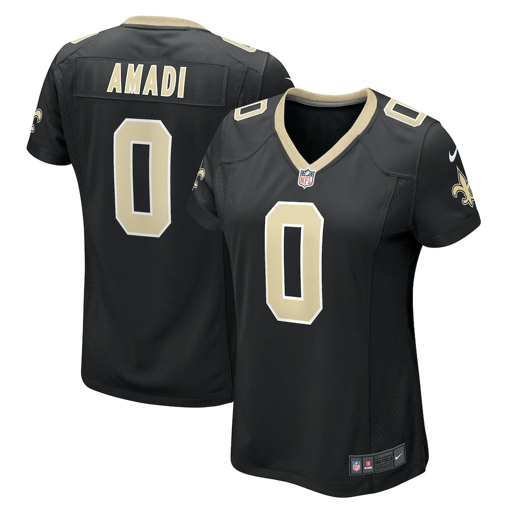 Ugo Amadi New Orleans Saints Women's Team Game Jersey - Black - Nike