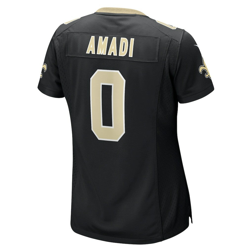 Ugo Amadi New Orleans Saints Women's Team Game Jersey - Black - Nike