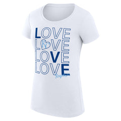 Kansas City Royals G-III 4Her by Carl Banks Women's Super-Slim Fit Lightweight Love Graphic Team T-Shirt Near Me