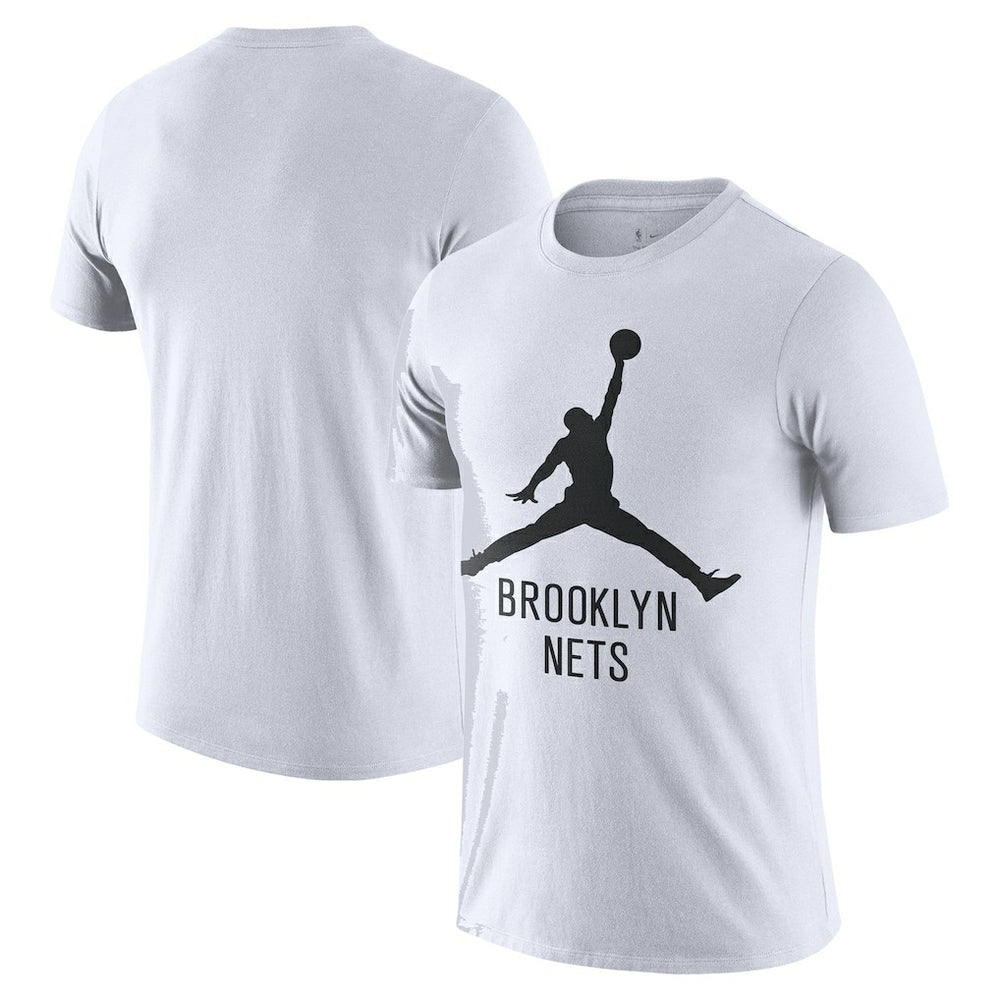 Nike Brooklyn Nets Essential Jumpman T-Shirt White