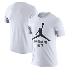 Nike Brooklyn Nets Essential Jumpman T-Shirt White