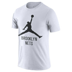 Nike Brooklyn Nets Essential Jumpman T-Shirt White