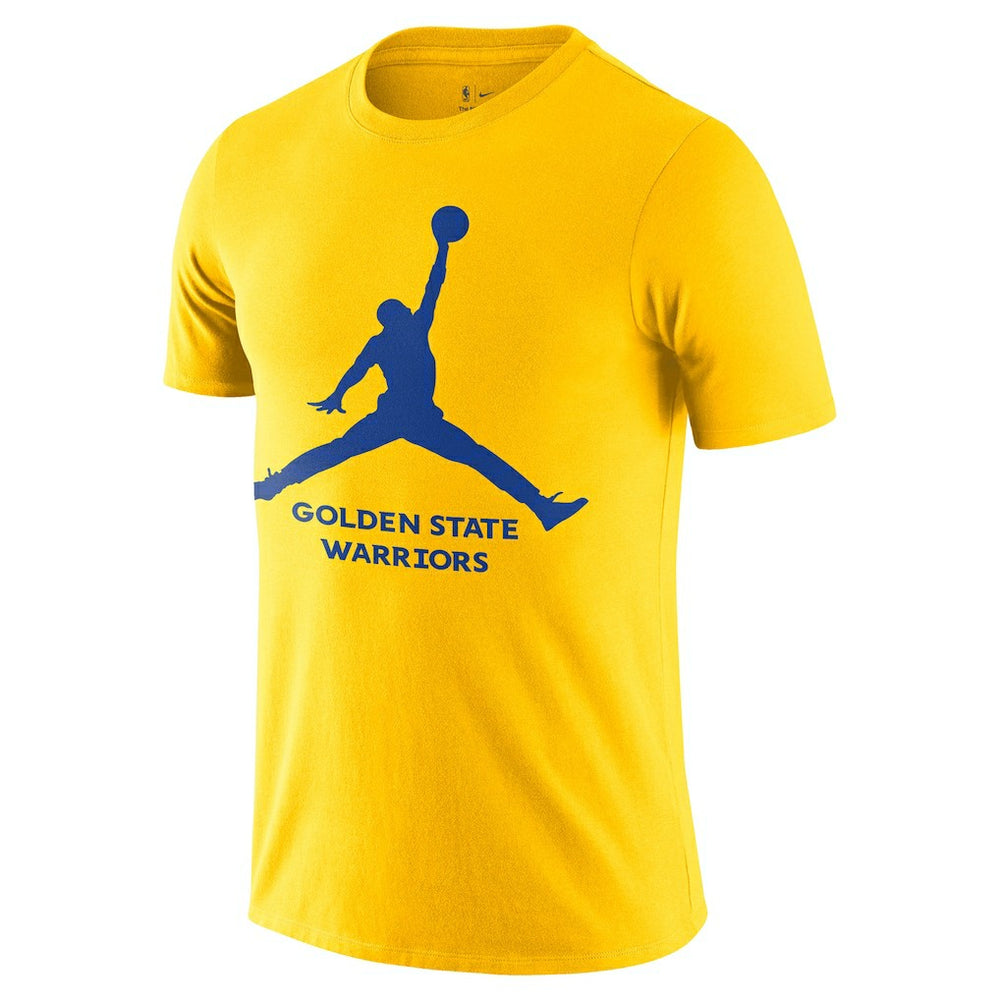 Nike Golden State Warriors Essential Jumpman T-Shirt Gold