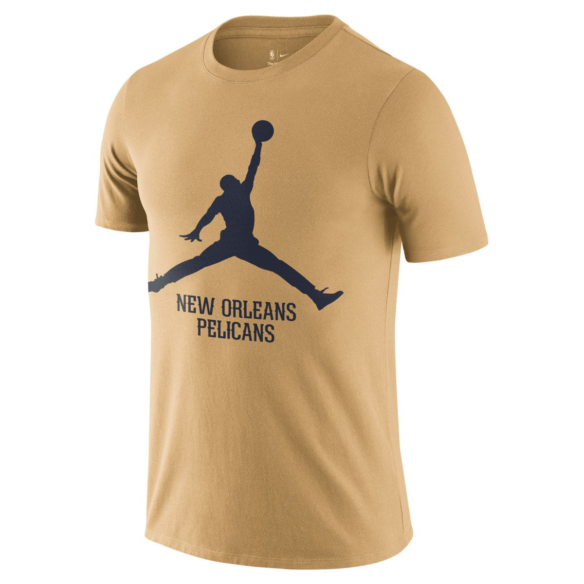 Nike New Orleans Pelicans Essential Jumpman T-Shirt Gold