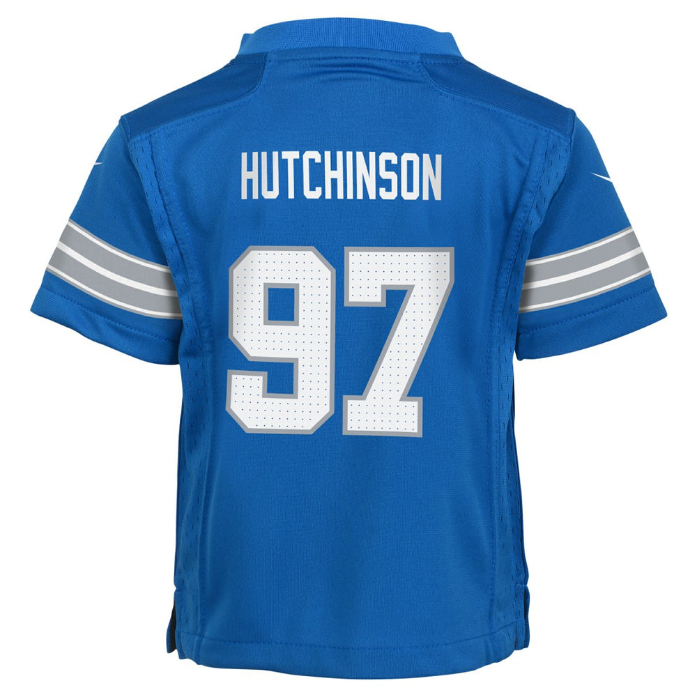 Aidan Hutchinson Detroit Lions Preschool Player Game Jersey - Blue - Nike