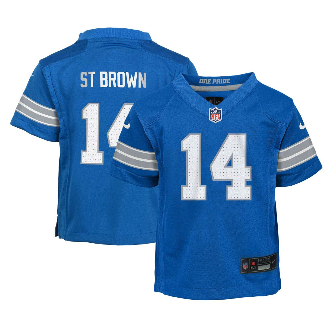 Amon-Ra St. Brown Detroit Lions Preschool Player Game Jersey - Blue - Nike