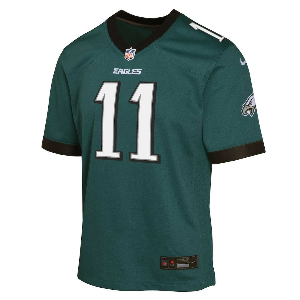 A.J. Brown Philadelphia Eagles Youth Game Jersey - Green - Nike