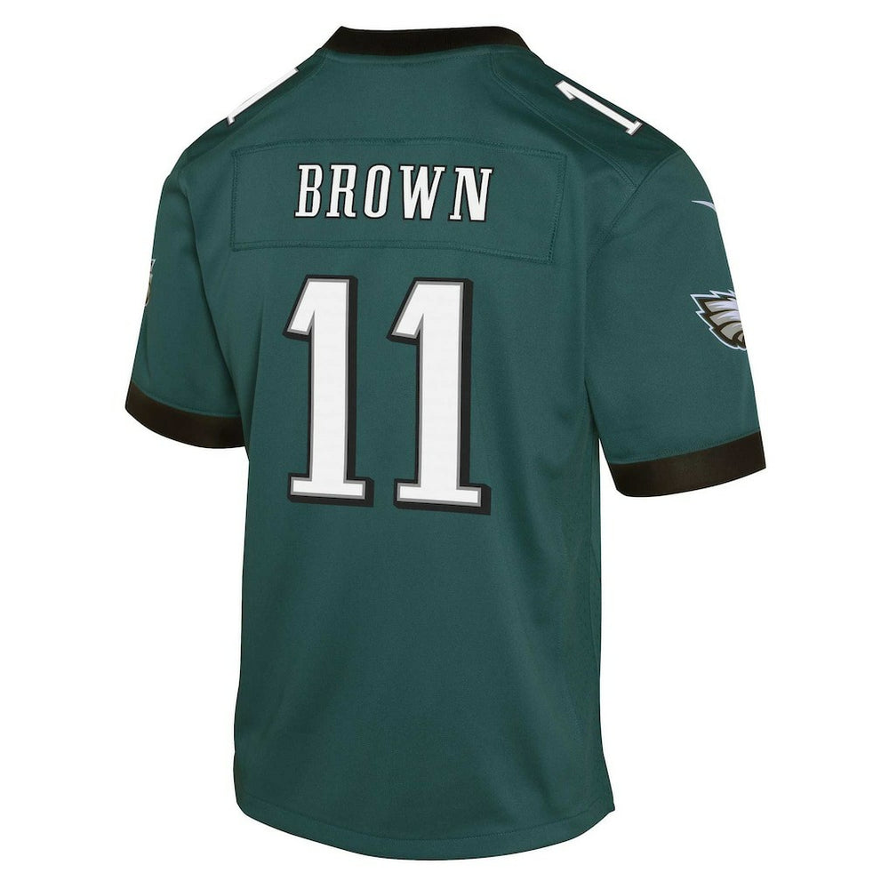 A.J. Brown Philadelphia Eagles Youth Game Jersey - Green - Nike