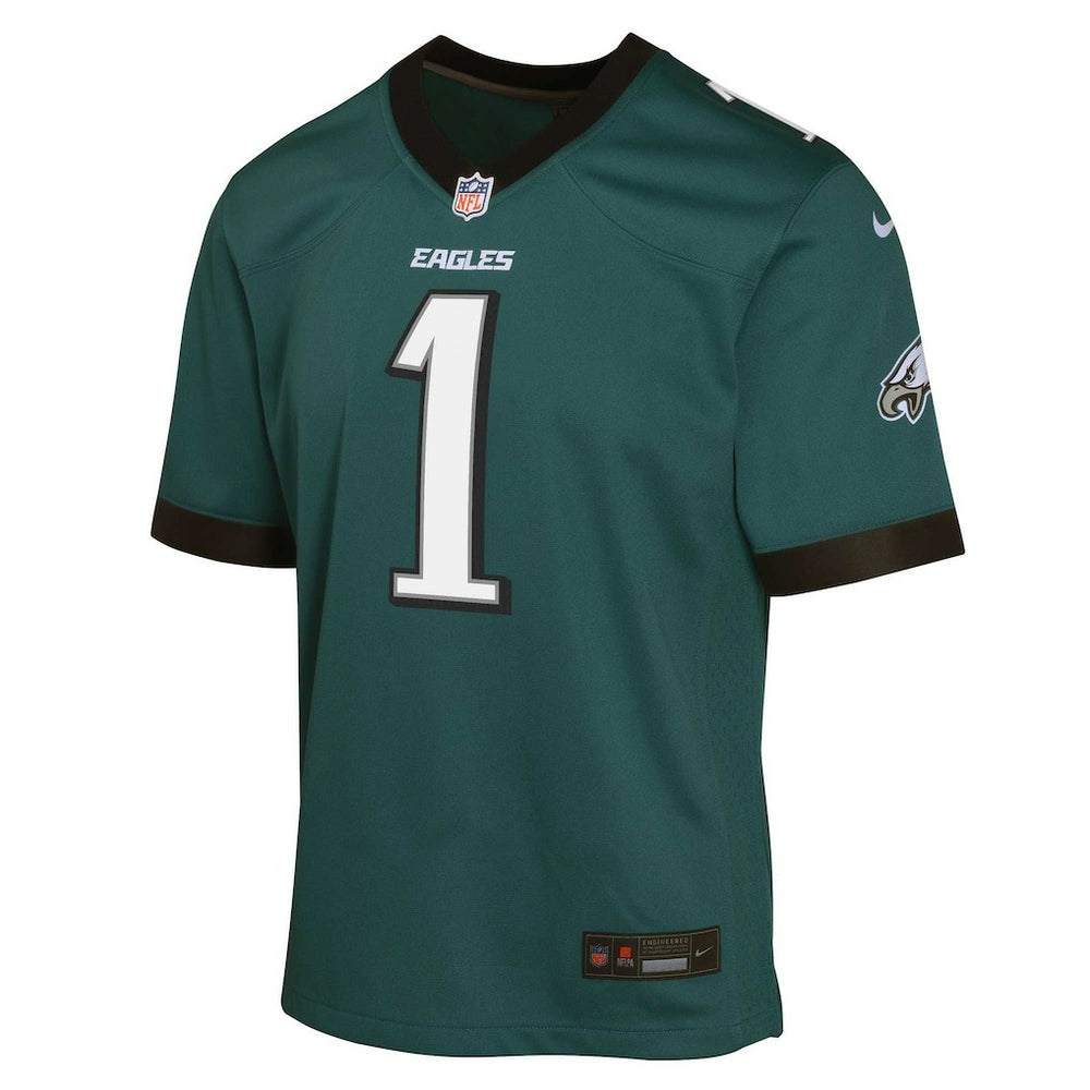 Jalen Hurts Philadelphia Eagles Youth Game Jersey - Green - Nike