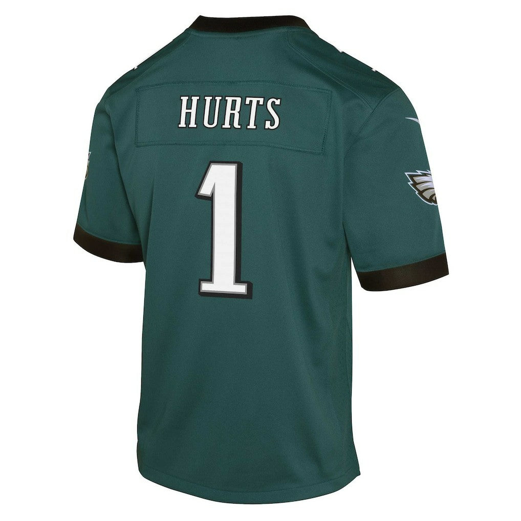 Jalen Hurts Philadelphia Eagles Youth Game Jersey - Green - Nike