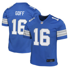 Jared Goff Detroit Lions Youth Game Jersey - Blue - Nike