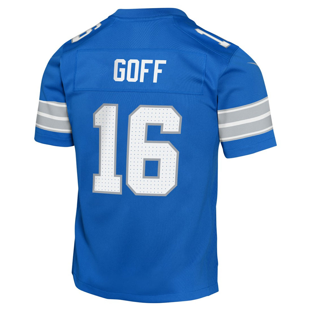 Jared Goff Detroit Lions Youth Game Jersey - Blue - Nike