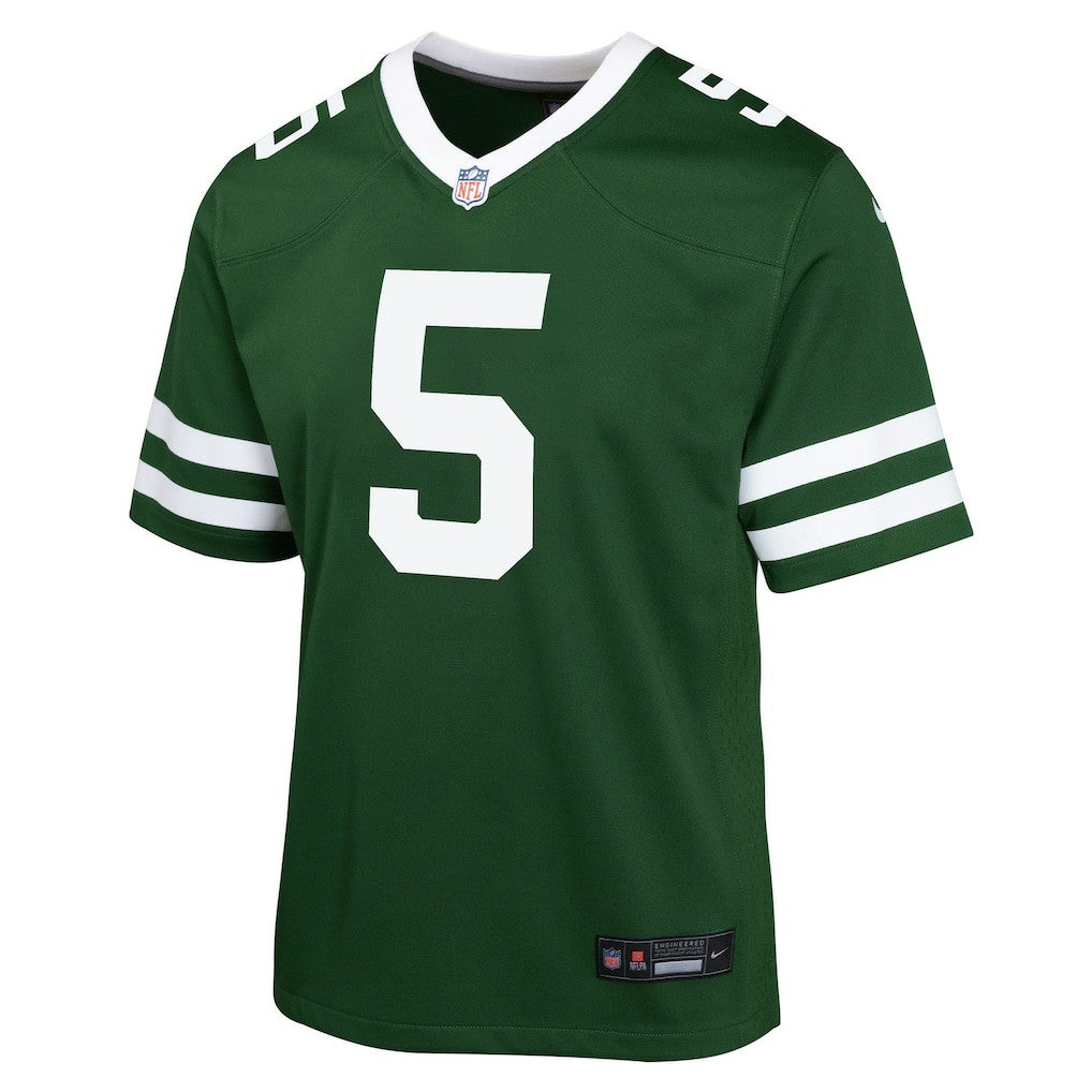 Garrett Wilson New York Jets Youth Game Jersey - Green - Nike
